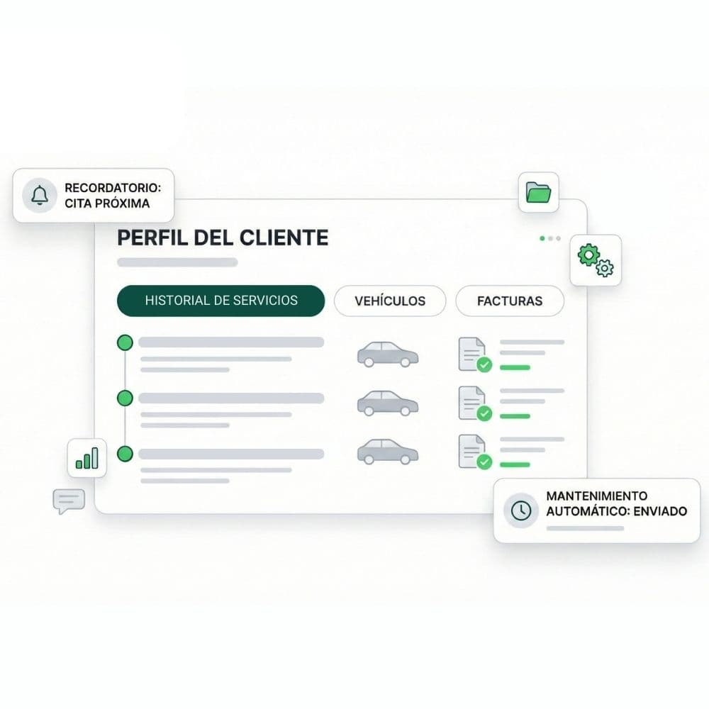 Registro de clientes profesional